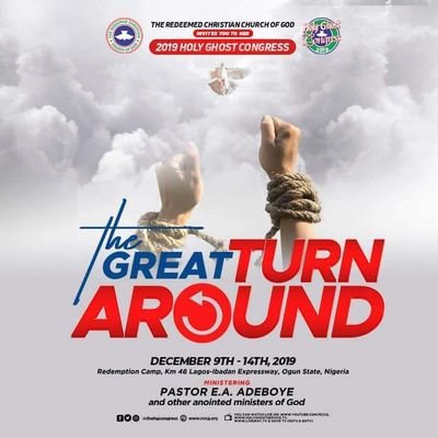 RCCG CONGRESS 2019 PRAYER POINTS E.A ADEBOYE