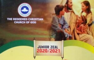 RCCG JUNIOR ZEAL (AGE 4-5) TEACHER’S MANUAL SUNDAY 5TH OF SEPTEMBER, 2021 LESSON ONE (01)