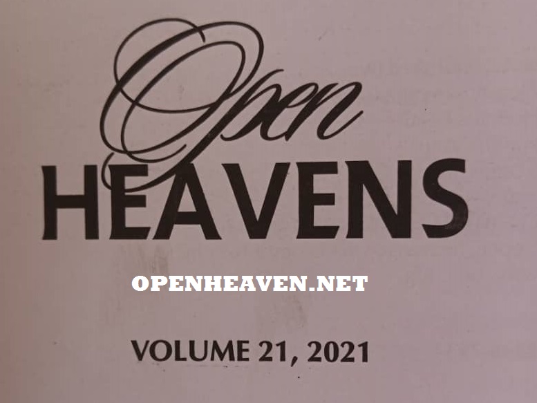 Open Heaven January 2021 - RCCG Publications & Open Heavens Daily