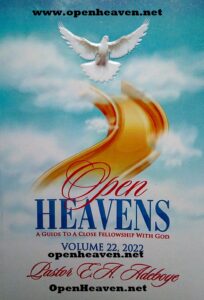 Volume 22 Open heavens