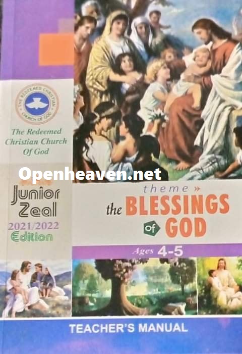 RCCG LOWER JUNIOR ZEAL FOR 2021/2022 AGE 4-5 TEACHER'S MANUAL 10TH OF APRIL 2022 LESSON 32