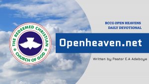 RCCG openheavens