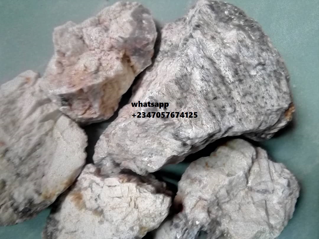 Feldspar and Rocks Supply in Nigeria.