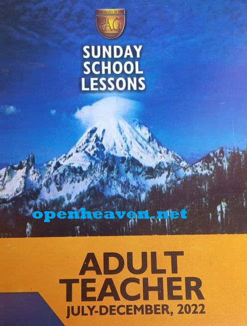 SUNDAY SCHOOL LESSONS OF ASSEMBLIES OF GOD NIGERIA