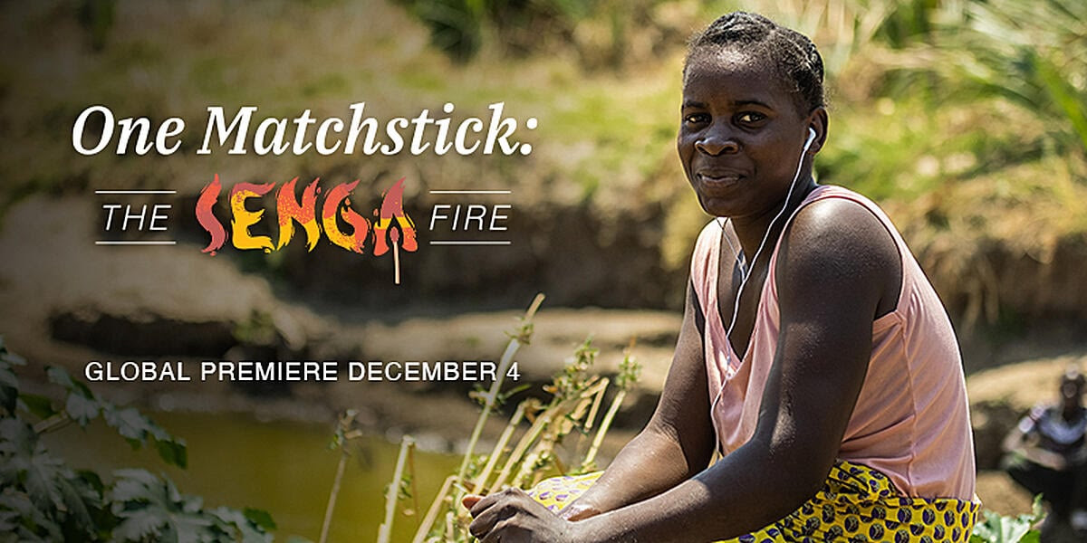One Matchstick The Senga Fire - Senga people of Zambia