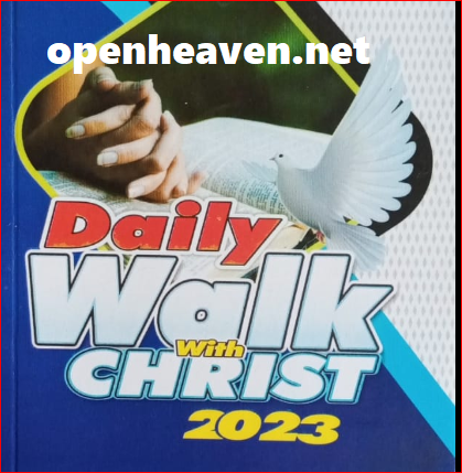 Daily Walk With Christ COCIN Devotional