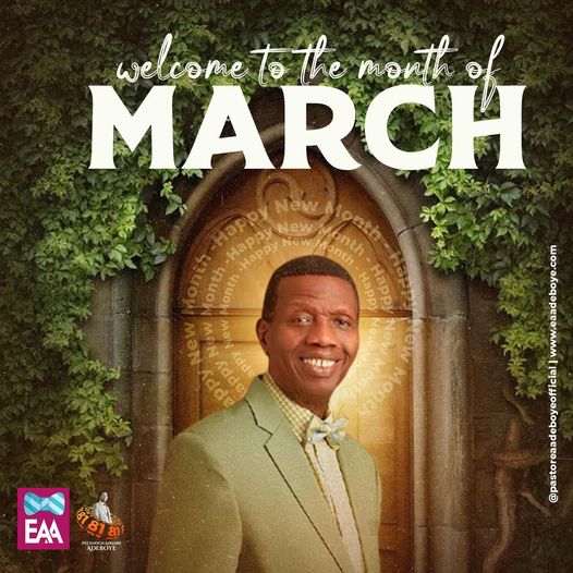 RCCG MONTH OF MARCH