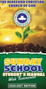 RCCG Sunday School Student Manual 2026
