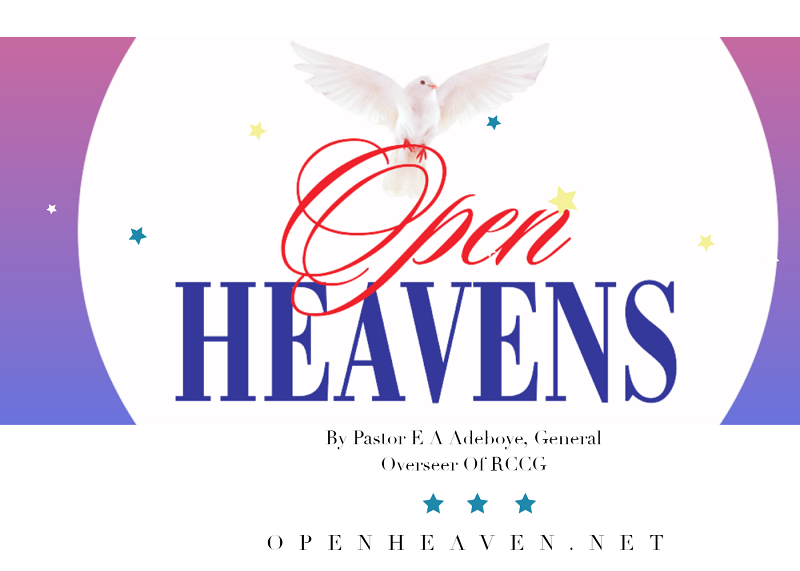 Open Heaven for Today 26 March 2020 God’s Principles