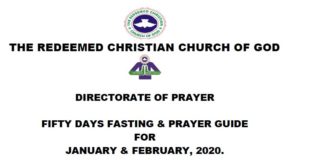 FIFTY DAYS FASTING & PRAYER GUIDE