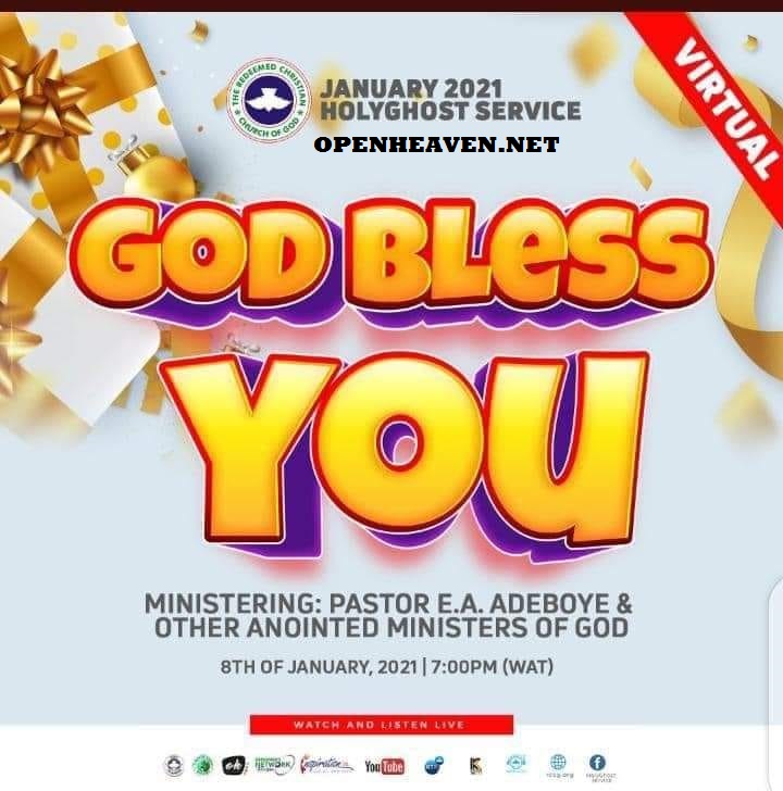 RCCG JANUARY 2021 HOLY GHOST SERVICE