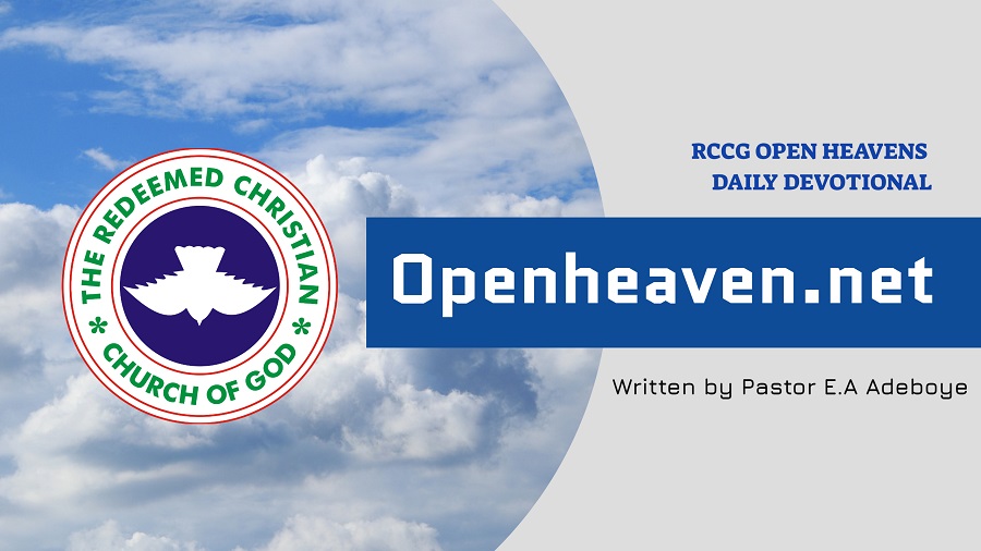 Open Heaven Tomorrow Archives RCCG Daily Publications Open Heavens