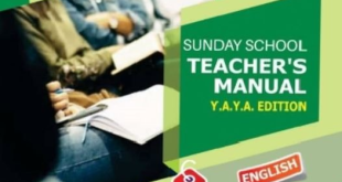 RCCG YAYA SUNDAY SCHOOL TEACHER'S MANUAL