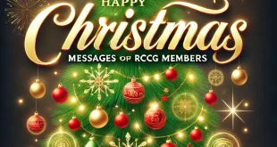 100 Happy Christmas Messages for RCCG Members