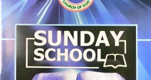 RCCG SUNDAY SCHOOL STUDENT’S MANUAL